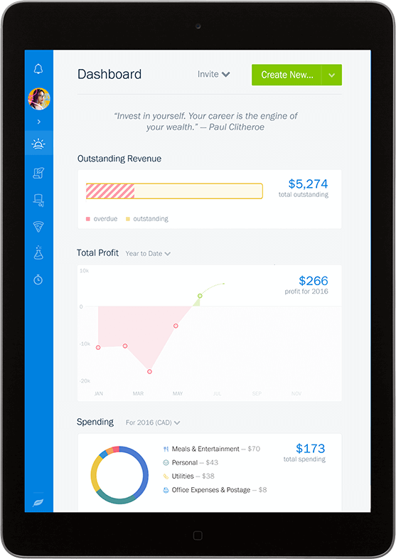 freshbooks accounting software