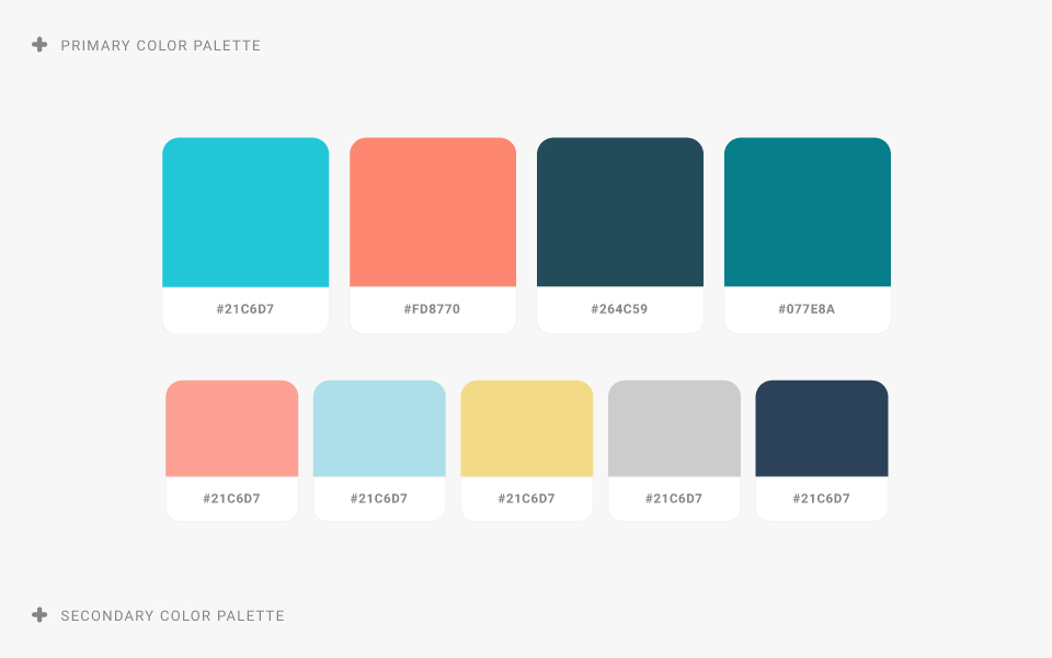 brand refresh color palette