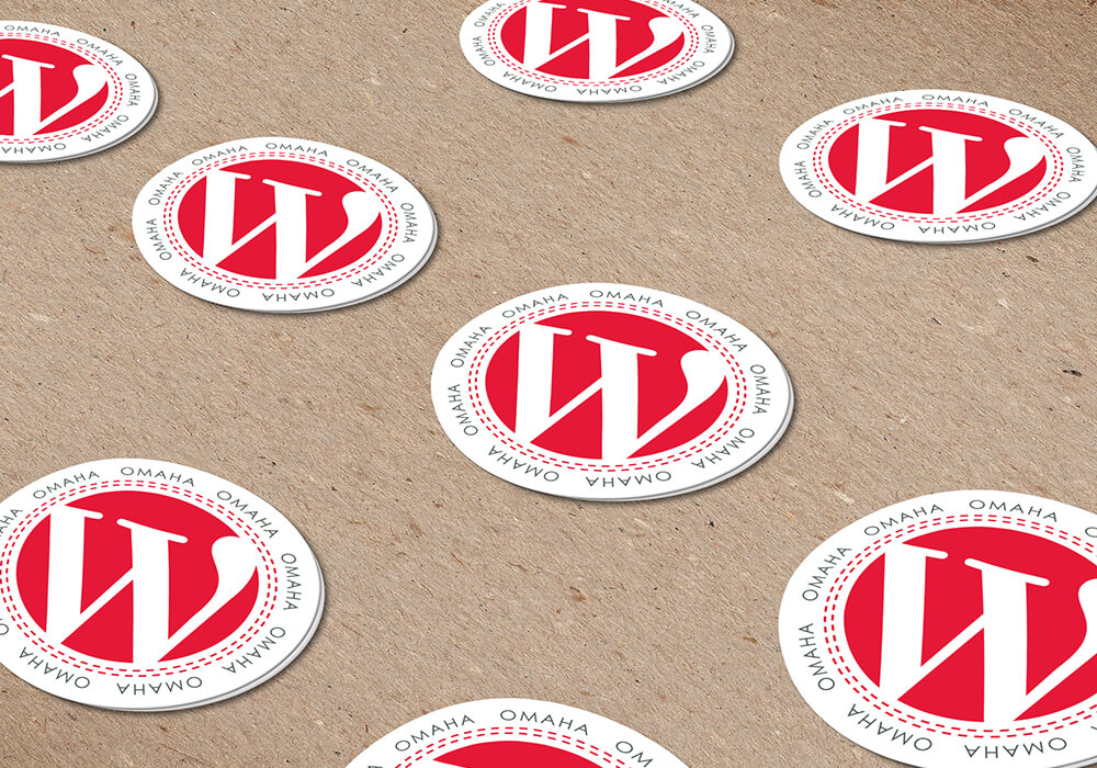 WordCamp Omaha, stickers